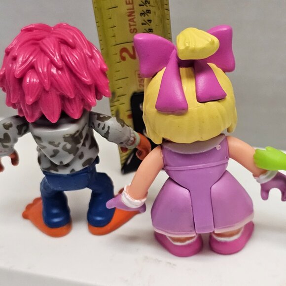 Disney Muppet Babies Sesame Street 4 Figures Ms Piggy Kermit Frog Gonzo Animal - Picture 5 of 16